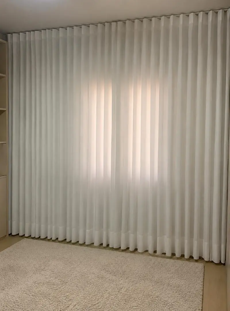 Cortina Pé Direito Duplo sob medida — Artmari Decor SC